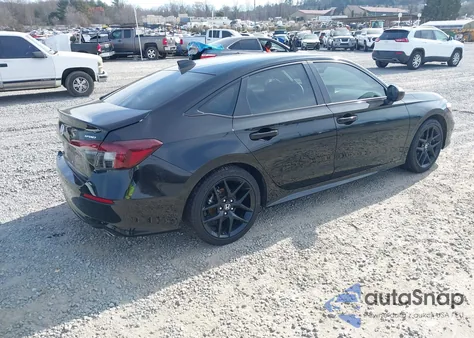 2025 Honda Civic Sport из США, поврежденный, VIN 2HGFE2F52SH521179